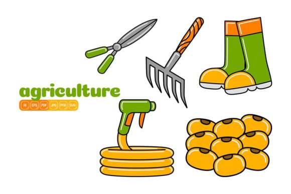 Agriculture Vector Pack 09: Graphics & Icons for Real Publishing