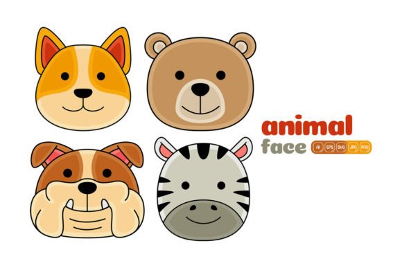 Animal Vector Pack 01: Graphics and Icons for Digital Sellers