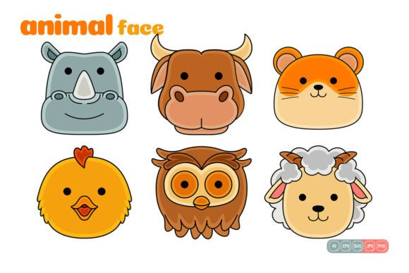 Animal Vector Pack 06: Graphics & Icons for Creative Design
