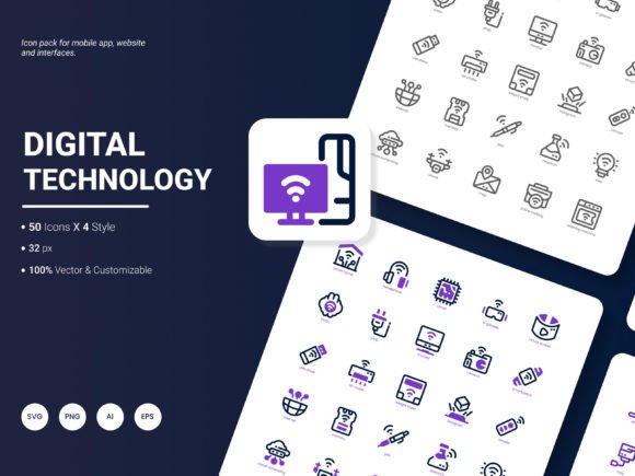 Digital Technology Icon Pack Review