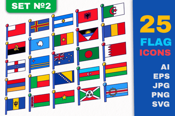 Flag Icons Set 2 Review