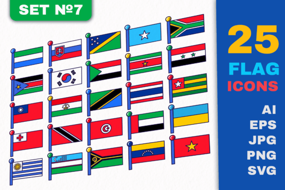 Flag Icons Set 7 Review