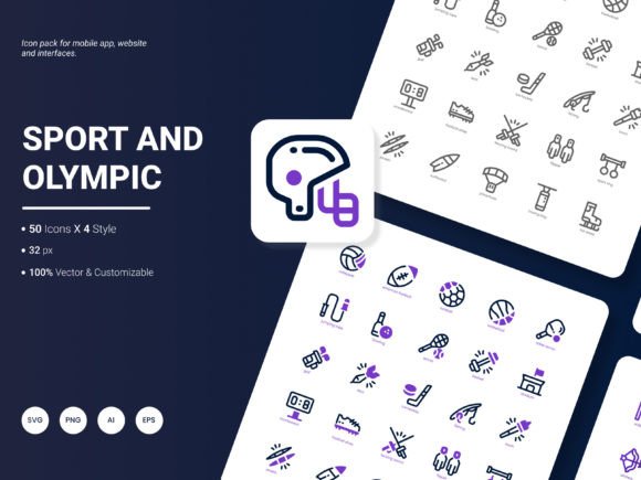 Sport and Olympic Icon Pack
