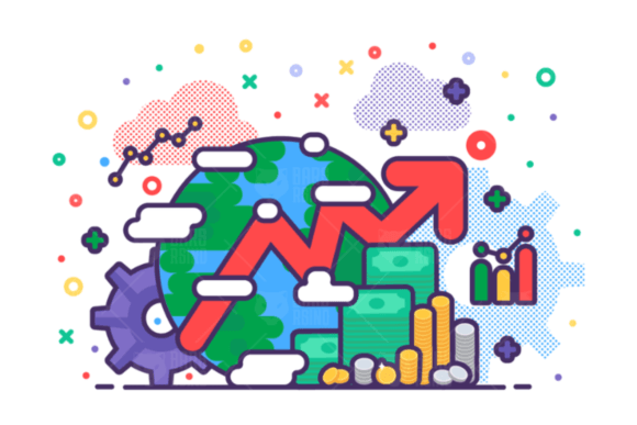 World Economic Expansion Graphics and Illustrations